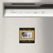 Elegantes Gold Frame Magnet (In Situ (Geschirrspüler))