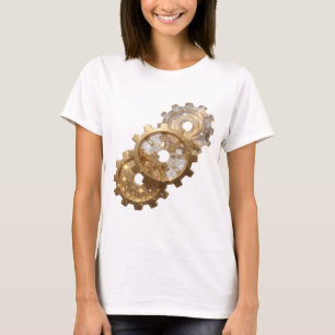 Elegantes Gold GETRIEBE DES UNIVERSUMS Tragbare Ku T-Shirt
