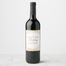 Elegantes Gold-Glitter 80. Geburtstag
