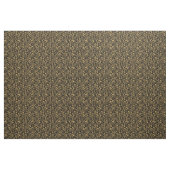 Elegantes Gold Glitzer Foliage Black Design Stoff (Yard (91,4 cm))