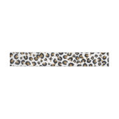 Elegantes Gold Glitzer Leopard Muster (Person)