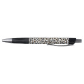 Elegantes Gold Glitzer Leopard Muster Kugelschreiber (Unterseite)