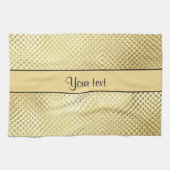 Elegantes Gold Handtuch (Horizontal)