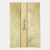 Elegantes Gold Handtuch (Vertikal)