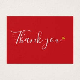 Elegantes Gold Heart Business Geschenkgutschein