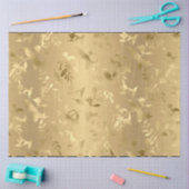 Elegantes Gold Hummingbirds Tissue Paper Seidenpapier (Basteln)