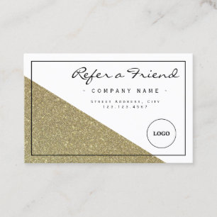 Elegantes Gold-Imitat-Textur  Visitenkarte