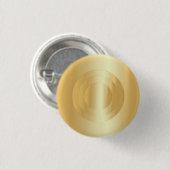 Elegantes Gold Look Custom Trendy Blank Template Button (Vorne & Hinten)