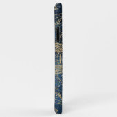 Elegantes Gold Mandala Blue Whimsy Design Case-Mate iPhone Hülle (Hinten/Rechts)