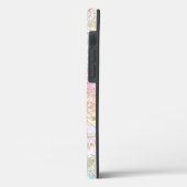 Elegantes Gold Mandala & Holographic Glitzer Desig Case-Mate iPhone Hülle (Rückseite / Links)