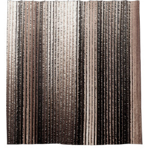 Elegantes Gold Metal: 3D Luxuriöser Render Duschvorhang