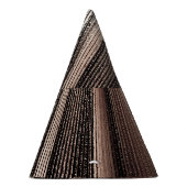 Elegantes Gold Metal: 3D Luxuriöser Render Partyhütchen (Rechts)