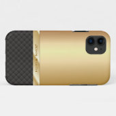 Elegantes Gold mit individueller Name iPhone 5 Case-Mate iPhone Hülle (Rückseite (Horizontal))