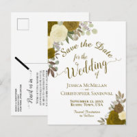 Elegantes Gold oder Gelbe Rosen Hochzeit speichern