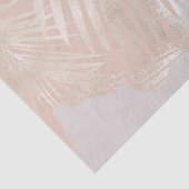 Elegantes Gold Palm Leaf Marmorgeschenk Seidenpapier (Detail)