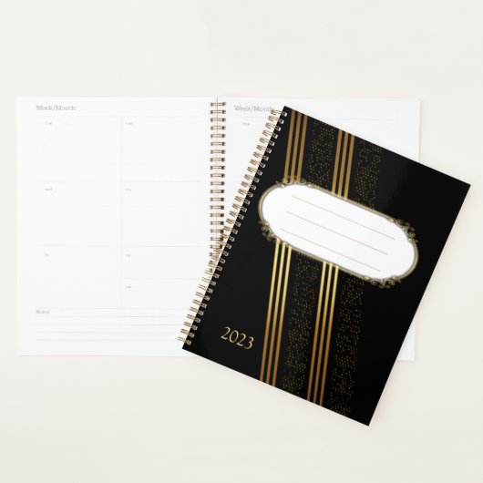 Elegantes Gold Planer (Anzeige)