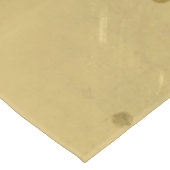 Elegantes Gold Rentier Gold Letter Christmas Mediu Tischdecke (Schrägansicht)