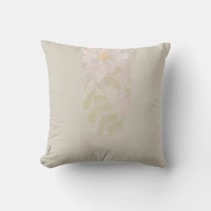 Elegantes Gold Rosa Abstrakt Kissen