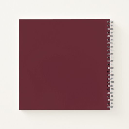 Elegantes Gold-Script | Briefe an meine Tochter Notizblock (Rückseite)