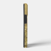 Elegantes Gold Sparkling Bäume  Case-Mate iPhone Hülle (Rückseite / Rechts)