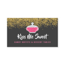 Elegantes Gold Sprinkles Candy Dessert Buffet