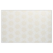 Elegantes Gold Sun Mandala Design Stoff (Yard (91,4 cm))