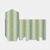 Elegantes Gold- und Blautafel Geschenkschachtel (Ungefaltet)