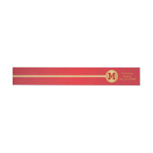 Elegantes Gold und roter Entwurf (Person)