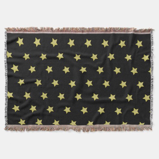 Elegantes Gold- und Sternmuster Decke (Vorderseite)