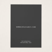 Elegantes Gold- und Taupeeringdisplay (Rückseite)