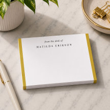 Elegantes Gold vom Schreibtisch aus