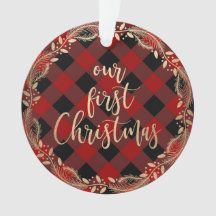 Elegantes Gold zu unseren ersten Weihnachten als M