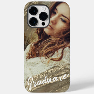 Elegantes goldbraunes Grün für Graduate Foto Case-Mate iPhone 14 Pro Max Hülle