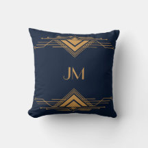 Elegantes goldenes geometrisches Art Deco Design