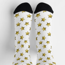Elegantes goldenes Sternenmuster