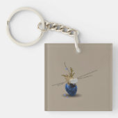 Elegantes goldenes Verhältnis Art Columbarium Gedi Schlüsselanhänger (Vorderseite)