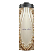 Elegantes goldenes verziertes Blumenmuster