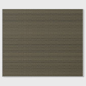 Elegantes goldfarbenes geometrisches Muster, moder Geschenkpapier (Flach)