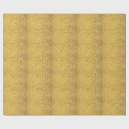 Elegantes Goldfolien-Effekt-Packpapier Geschenkpapier (Flach)