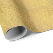 Elegantes Goldfolien-Effekt-Packpapier Geschenkpapier (Rolleneckpunkt)