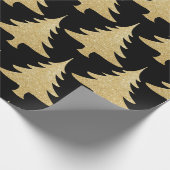 elegantes GoldGlitter Geschenkpapier (Ecke)