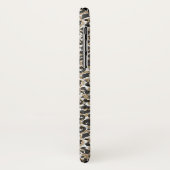 Elegantes Goldleopardenmuster Case-Mate iPhone Hülle (Hinten/Links)