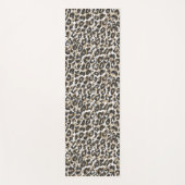 Elegantes Goldleopardenmuster Yogamatte (Vorderseite)