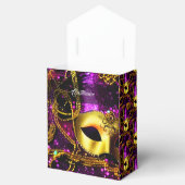 Elegantes Goldmaske-Zelt Geschenkschachtel (Geöffnet)