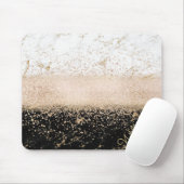 Elegantes Goldmotiv aus Rose Mousepad (Mit Mouse)