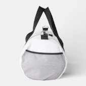 Elegantes Goldschrift-Name-Monogramm Duffle Bag (Rechts)
