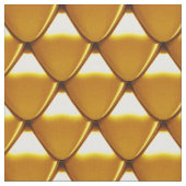 Elegantes Goldskala-Muster Stoff (Nahaufnahme)