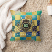 Elegantes Goldwurfkissen Kissen (Decke)