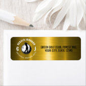 Elegantes Golf Monogram Design (Insitu)