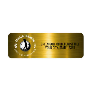 Elegantes Golf Monogram Design